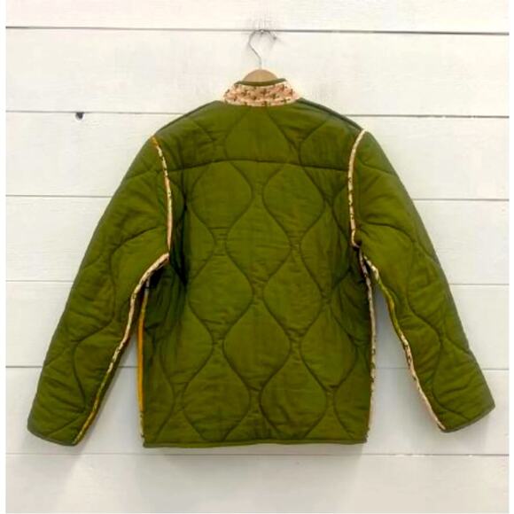NEW Jen’s Pirate Booty golden gate quilted jacket XS (fits up M) REVERSIBLE$265 - Picture 4 of 6